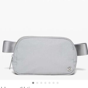 lululemon everywhere Silver drop Belt Bag